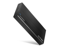 Akcesoria do dysków AXAGON EEM2-GTR Obudowa zewnętrzna aluminiowa, USB-C 3.2 GEN 2 M.2 NVMe SSD